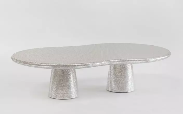 Assisi Coffee Table - Alessandro Mendini - Mirror - Galerie kreo