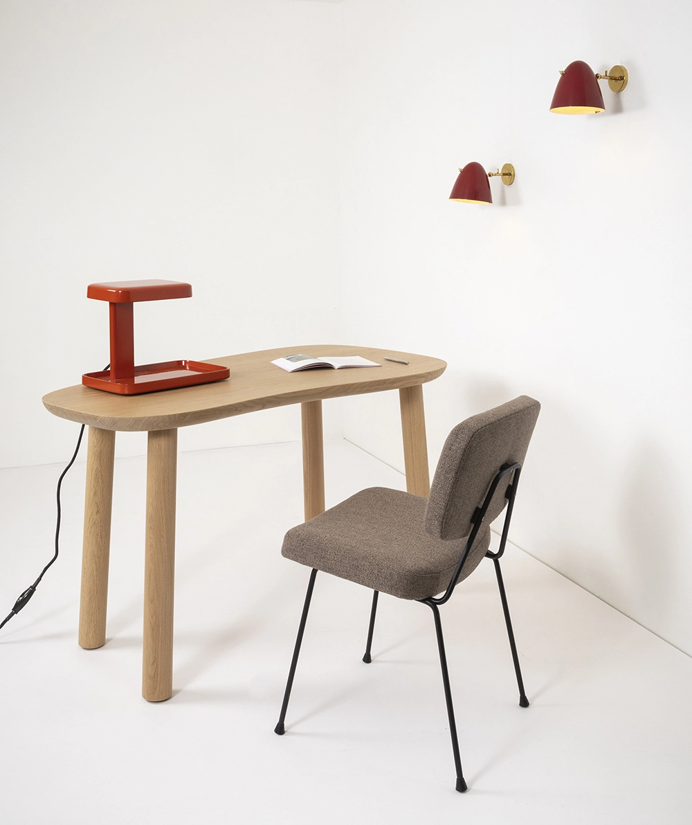 Desklight Araishu - Orange - Ronan & Erwan Bouroullec - Table light - Galerie kreo