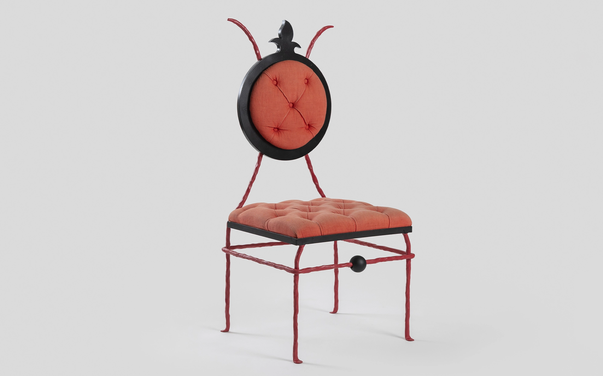 Chaise Christian Lacroix (pink) - Elisabeth Garouste & Mattia Bonetti - Chair - Galerie kreo