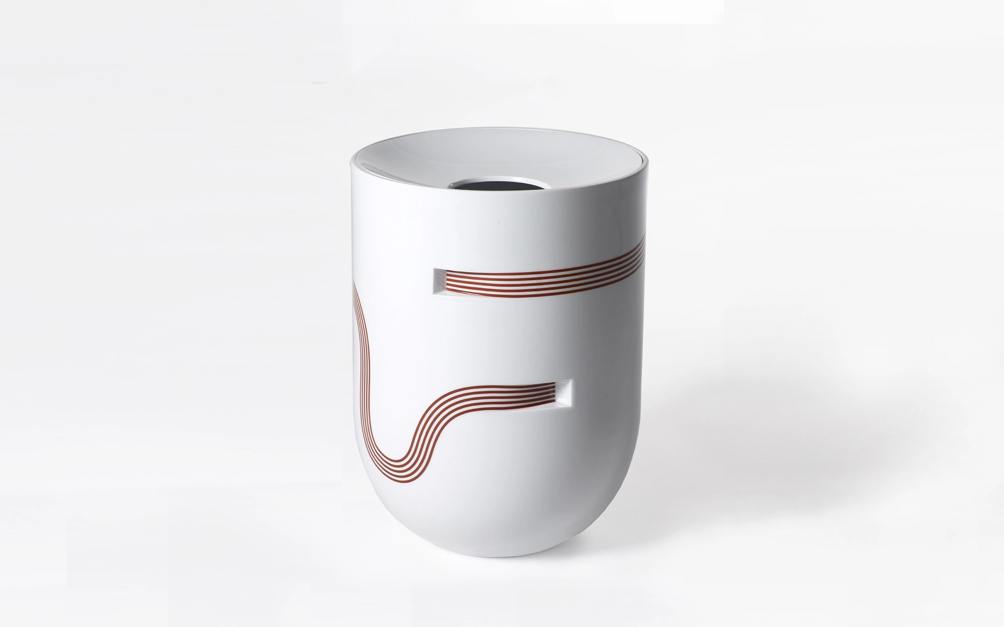 Ruban Vase Red - Pierre Charpin - Coffee table - Galerie kreo