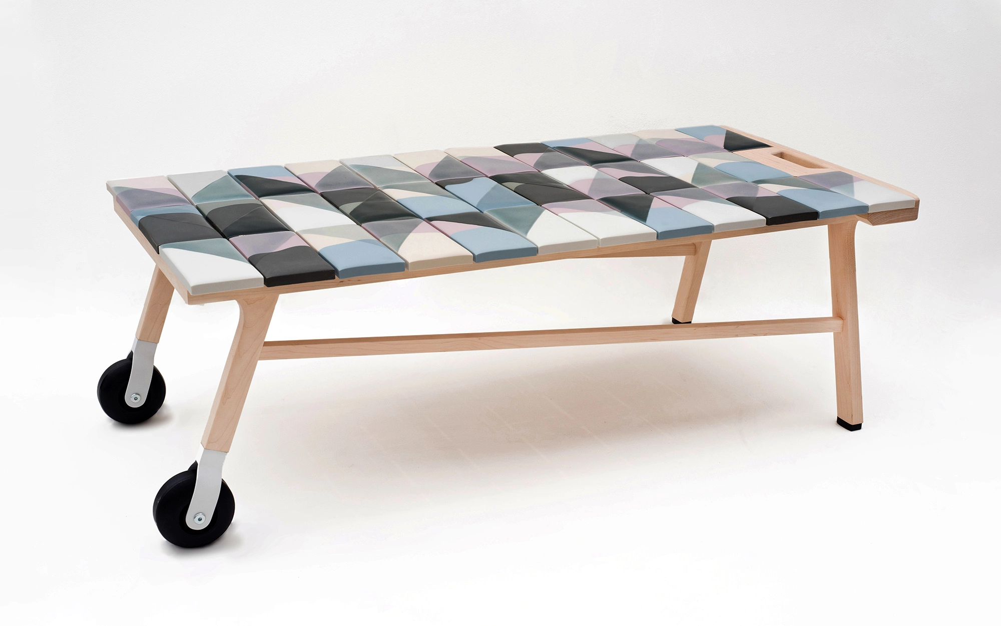 Tiles coffee table - Hella Jongerius - FIAC 2017.