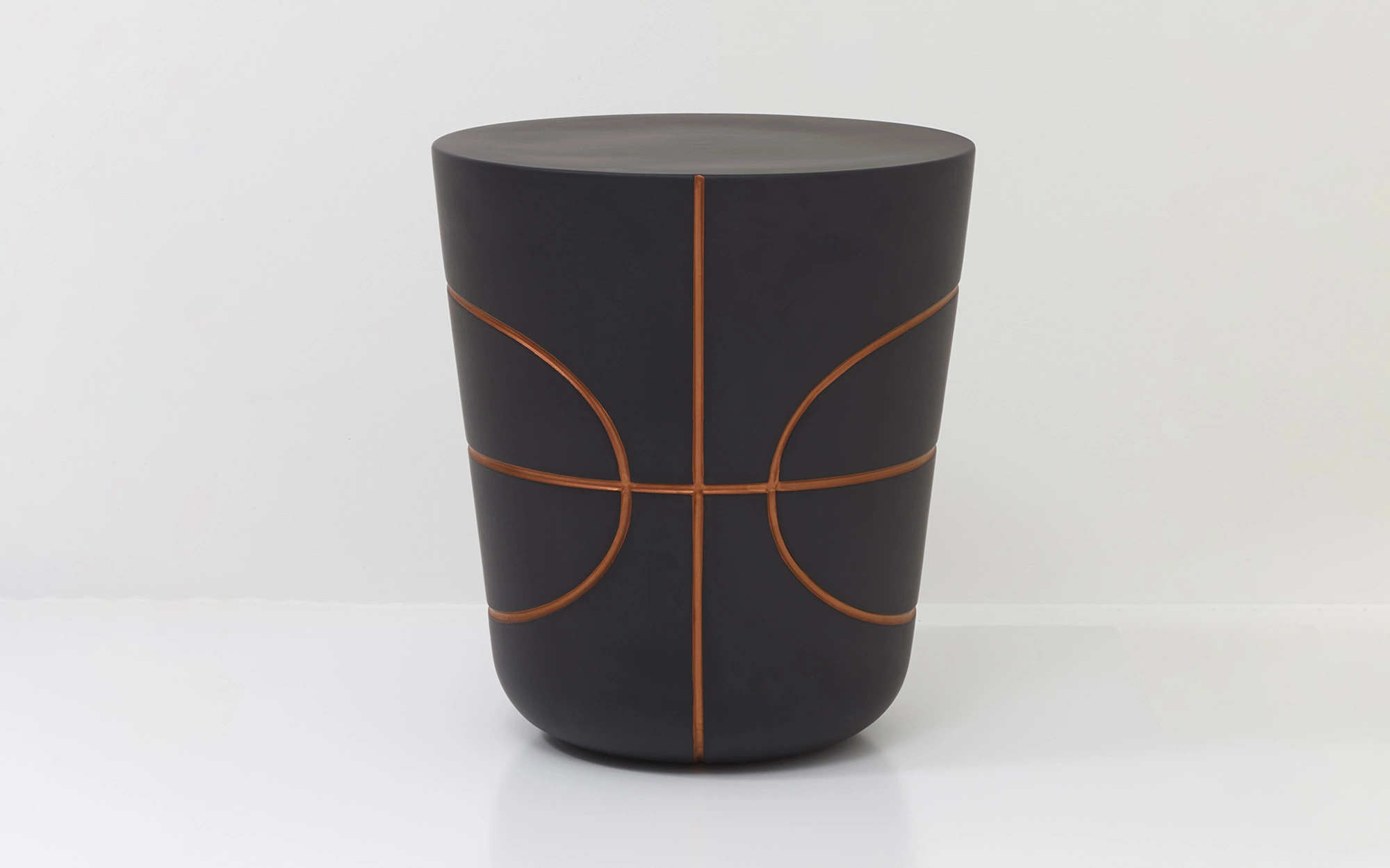 Game On Side Table - Black Ceramic - Jaime Hayon - TEFAF New York 2019.