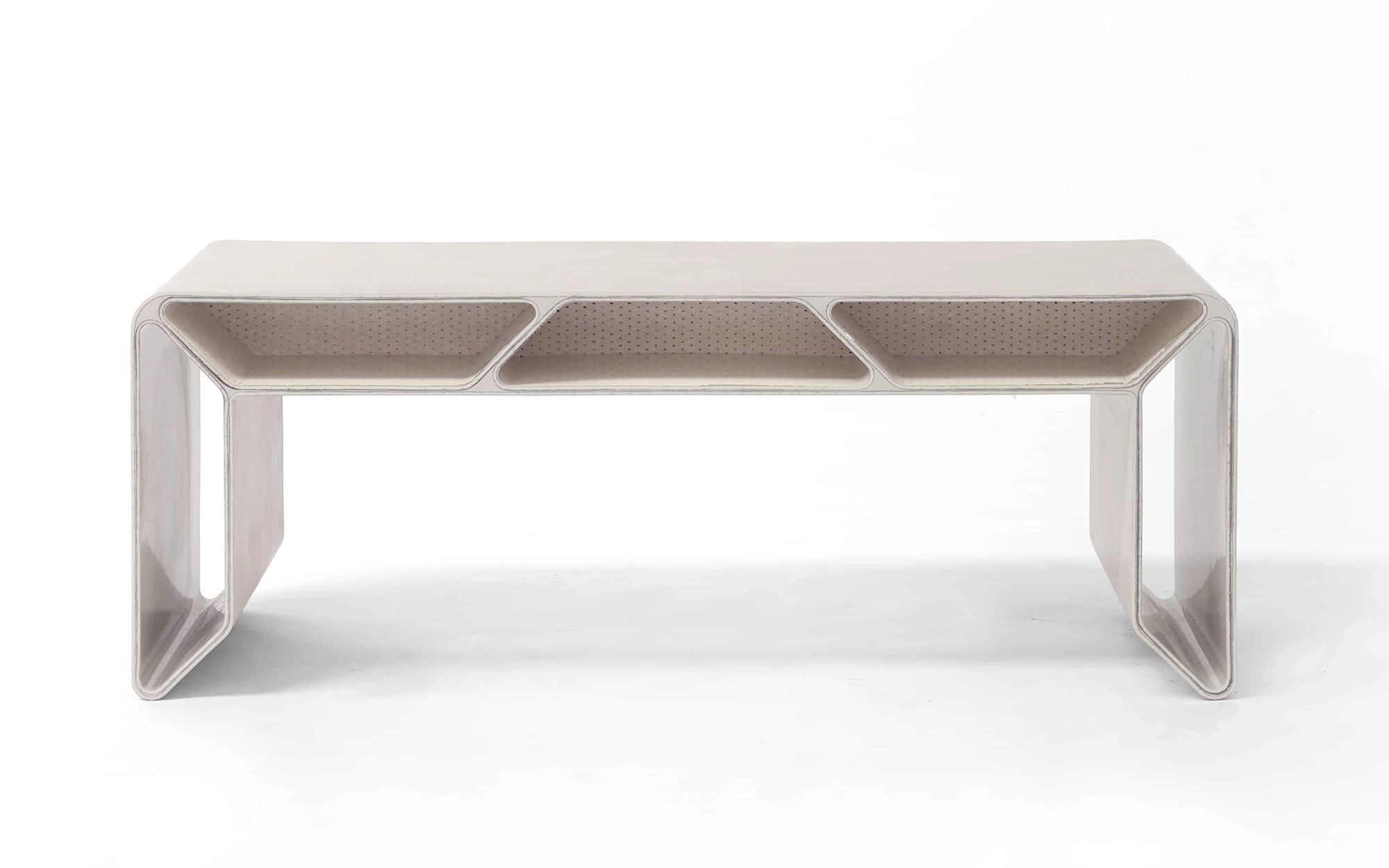 Cellae Bench - François Bauchet - Side table - Galerie kreo