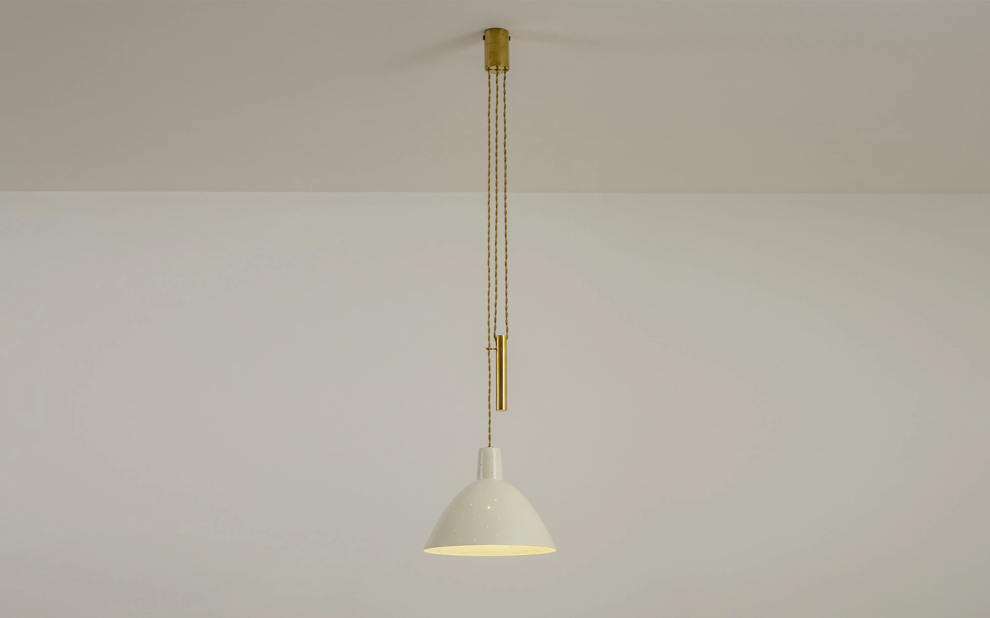 2066 (black) - Gino Sarfatti - Pendant light - Galerie kreo