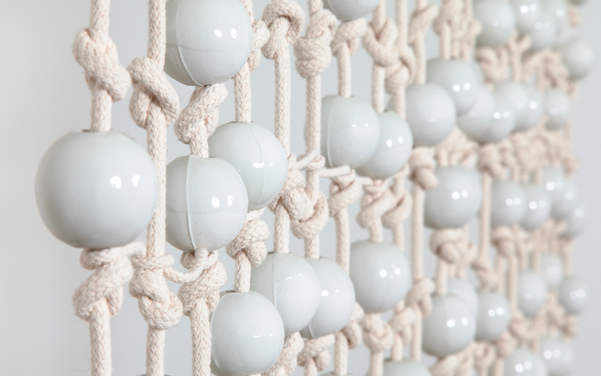 Knots and Beads Curtain Special Commission - Hella Jongerius - Miscellaneous - Galerie kreo