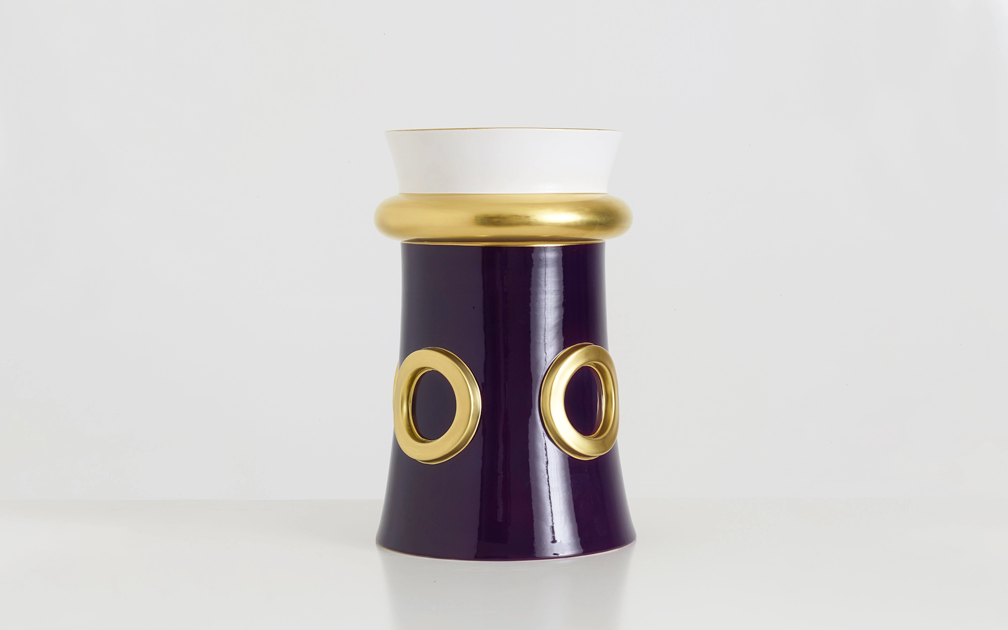 Loop Vase Cardinal - Olivier Gagnère - Lucas Ratton x kamel mennour x Galerie kreo @Saint-Tropez.