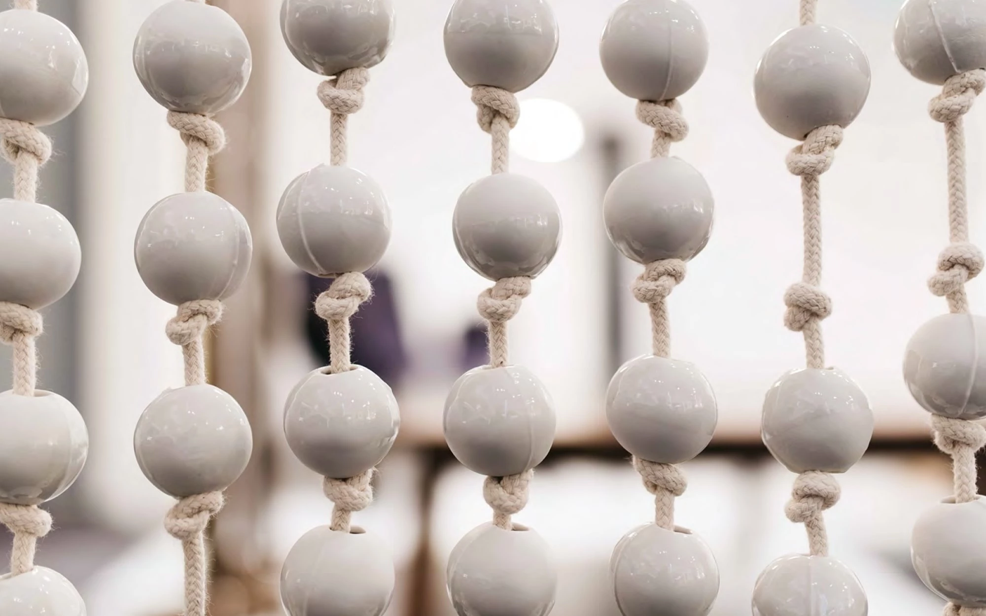 Knots and Beads Curtain Special Commission - Hella Jongerius - Miscellaneous - Galerie kreo