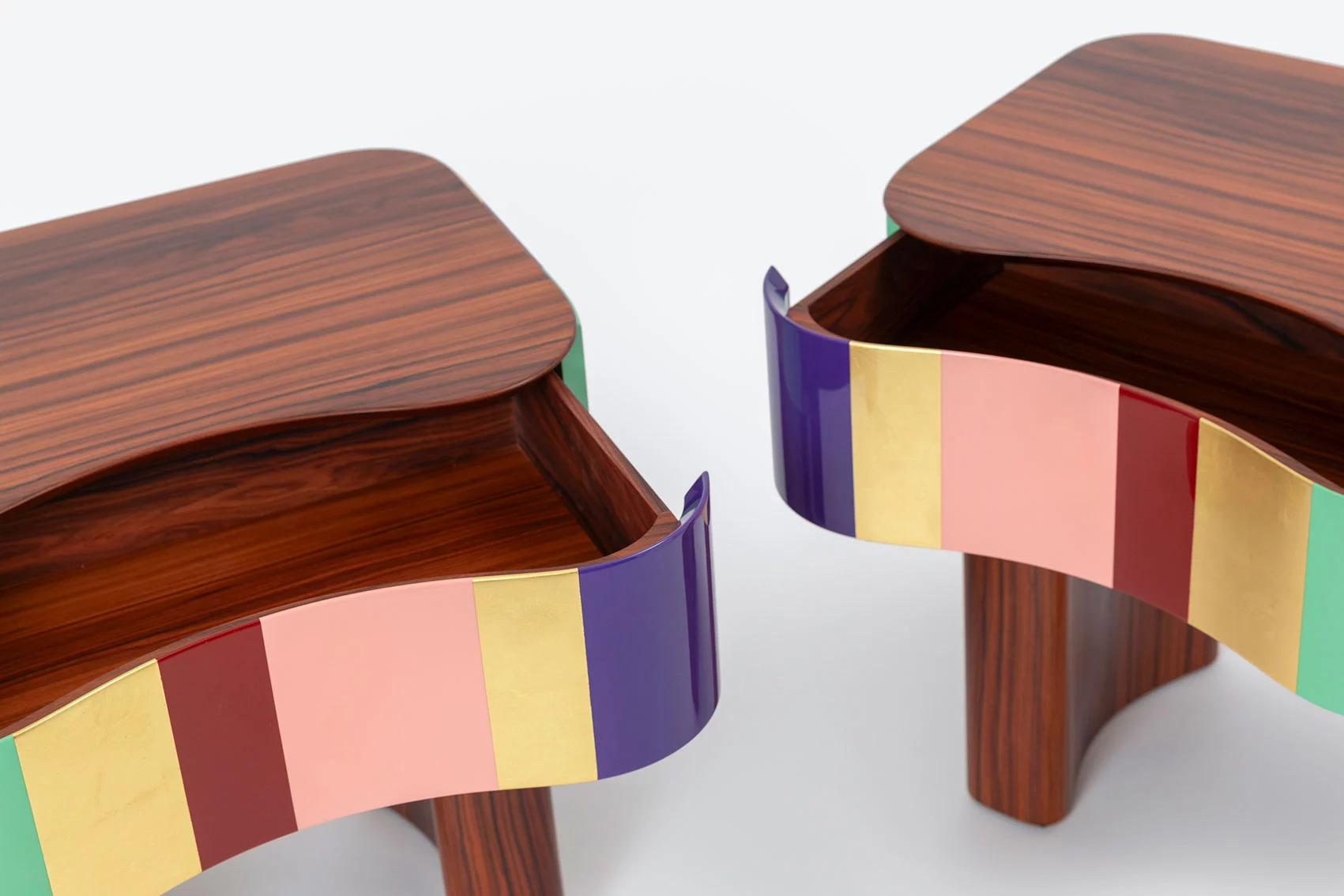 Kinari Bedside Table - Doshi Levien - Nightstand - Galerie kreo