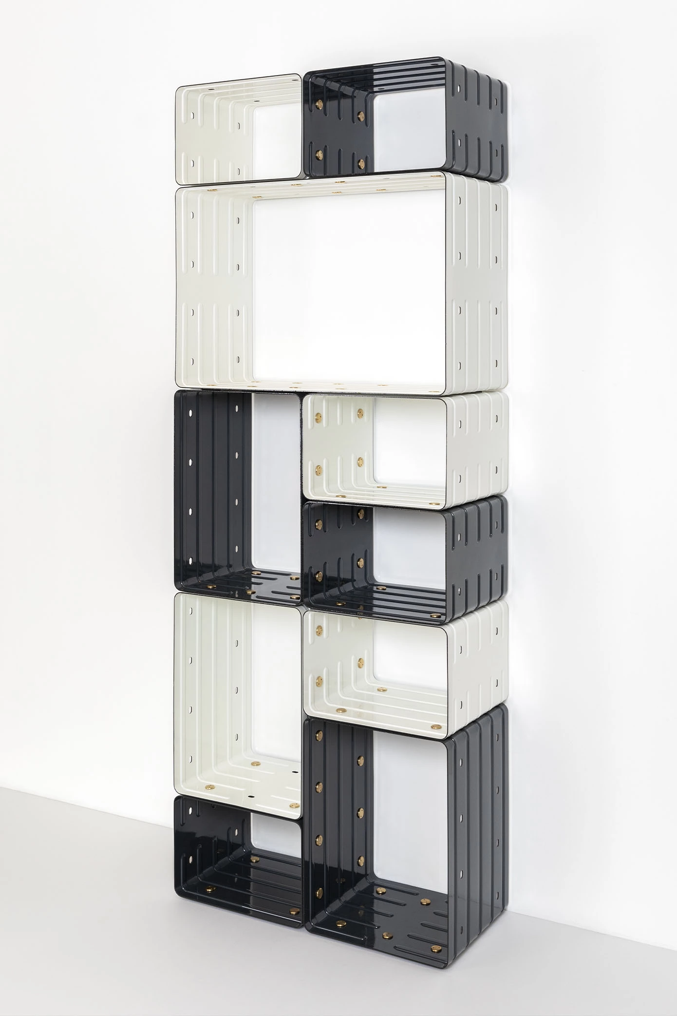 Quobus 1,3,6 two-colored - Marc Newson - Bookshelf - Galerie kreo