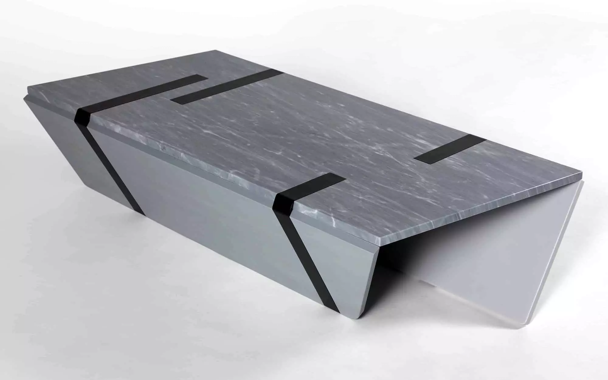 Strap‘‘ Coffee Table multicolour - David Dubois - Mirror - Galerie kreo