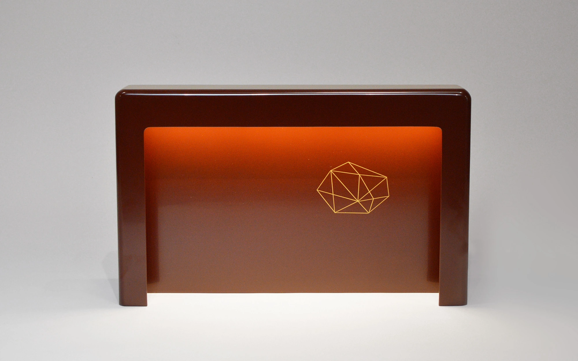 Light Screen Urumi - Brown - Ronan & Erwan Bouroullec - Coffee table - Galerie kreo