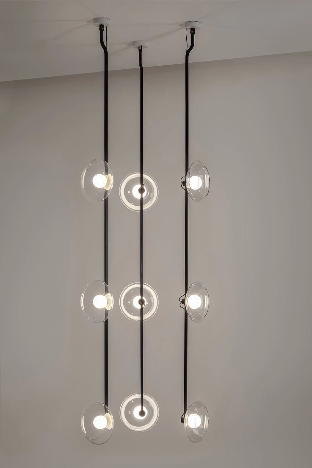 Clair-obscur MULTIPLE CLEAR - Ronan Bouroullec - Ceiling light - Galerie kreo