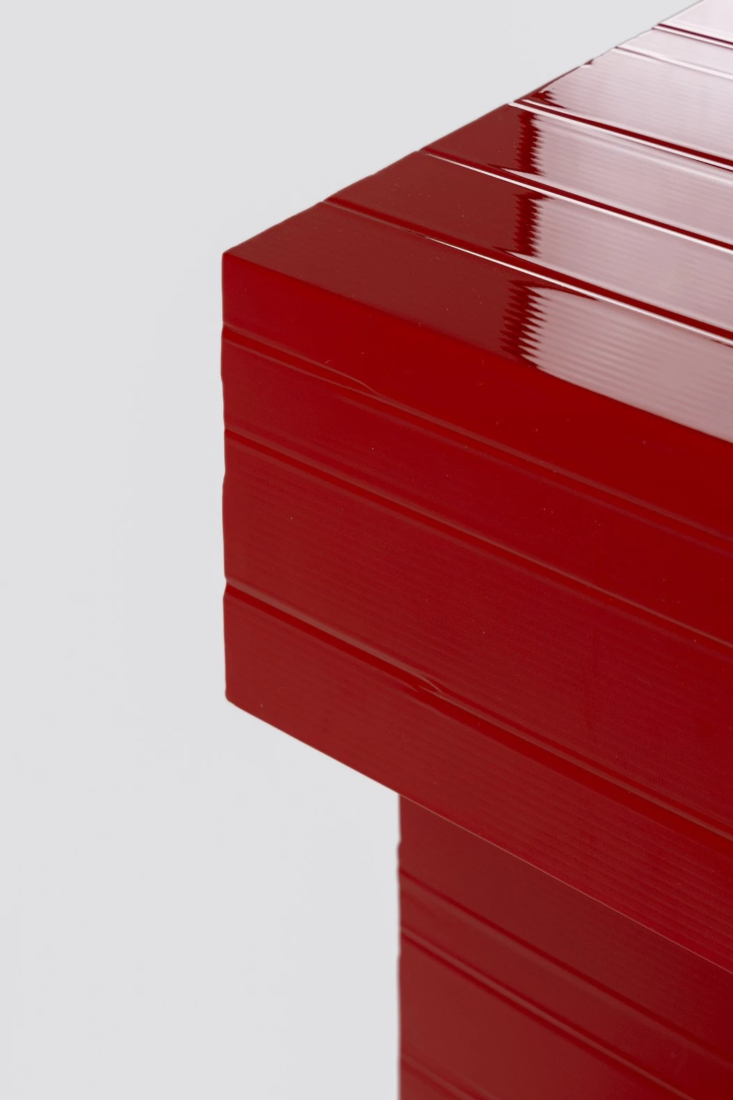 Jello Side Table L Rectangle - Marco Campardo - Side table - Galerie kreo