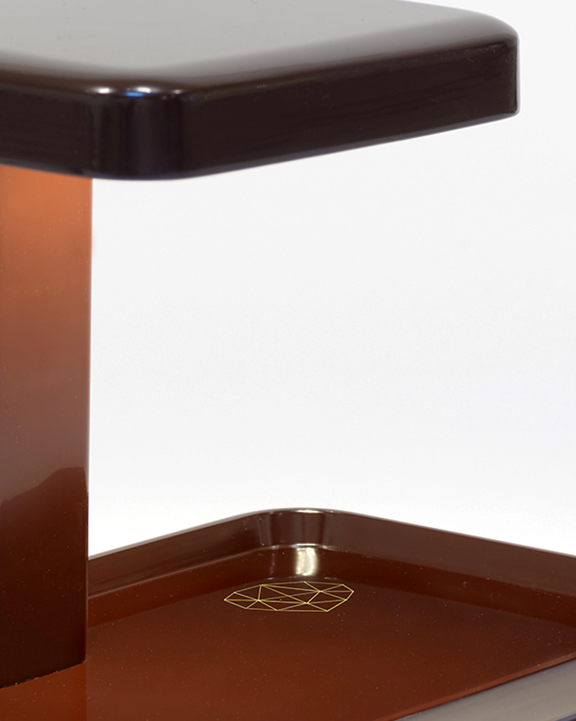 Desklight Urumi - Brown - Ronan & Erwan Bouroullec - Table light - Galerie kreo