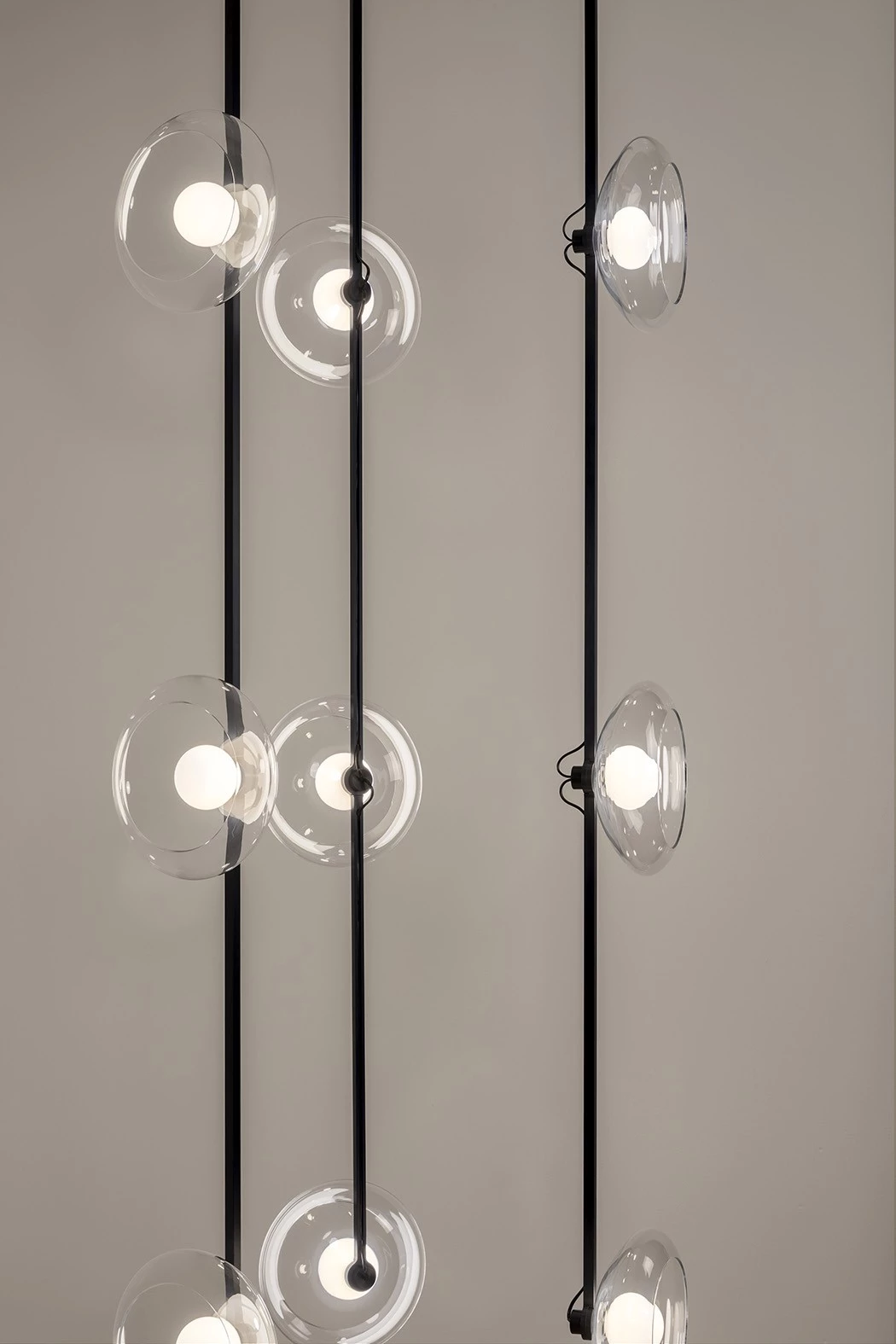 Clair-obscur MULTIPLE CLEAR - Ronan Bouroullec - Ceiling light - Galerie kreo