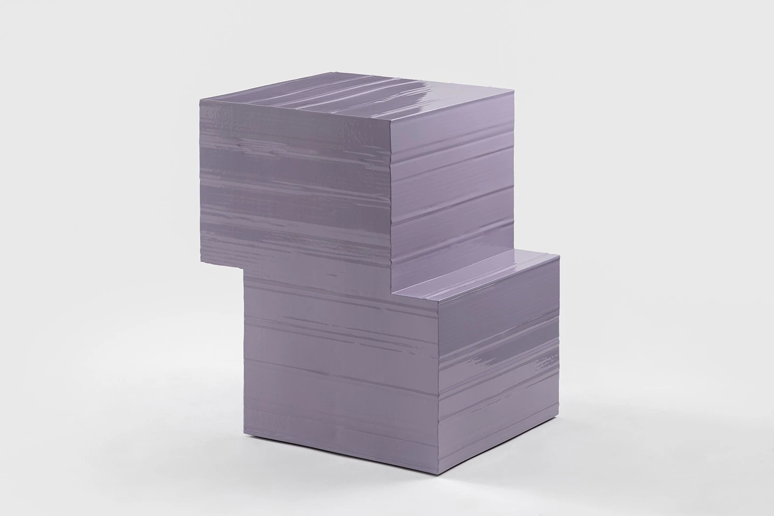 Jello Side Table S Square - Marco Campardo - Side table - Galerie kreo