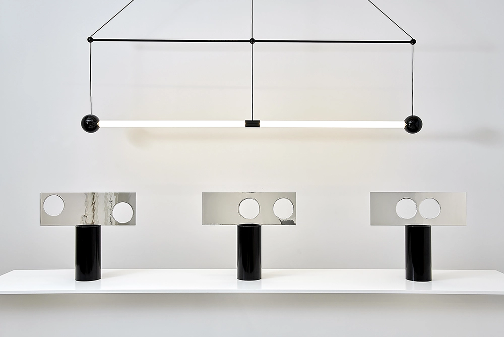 Trapeze 1 Ceiling light - Pierre Charpin - Pendant light - Galerie kreo