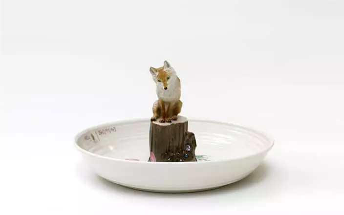 Plate with fox - Hella Jongerius - Object - Galerie kreo