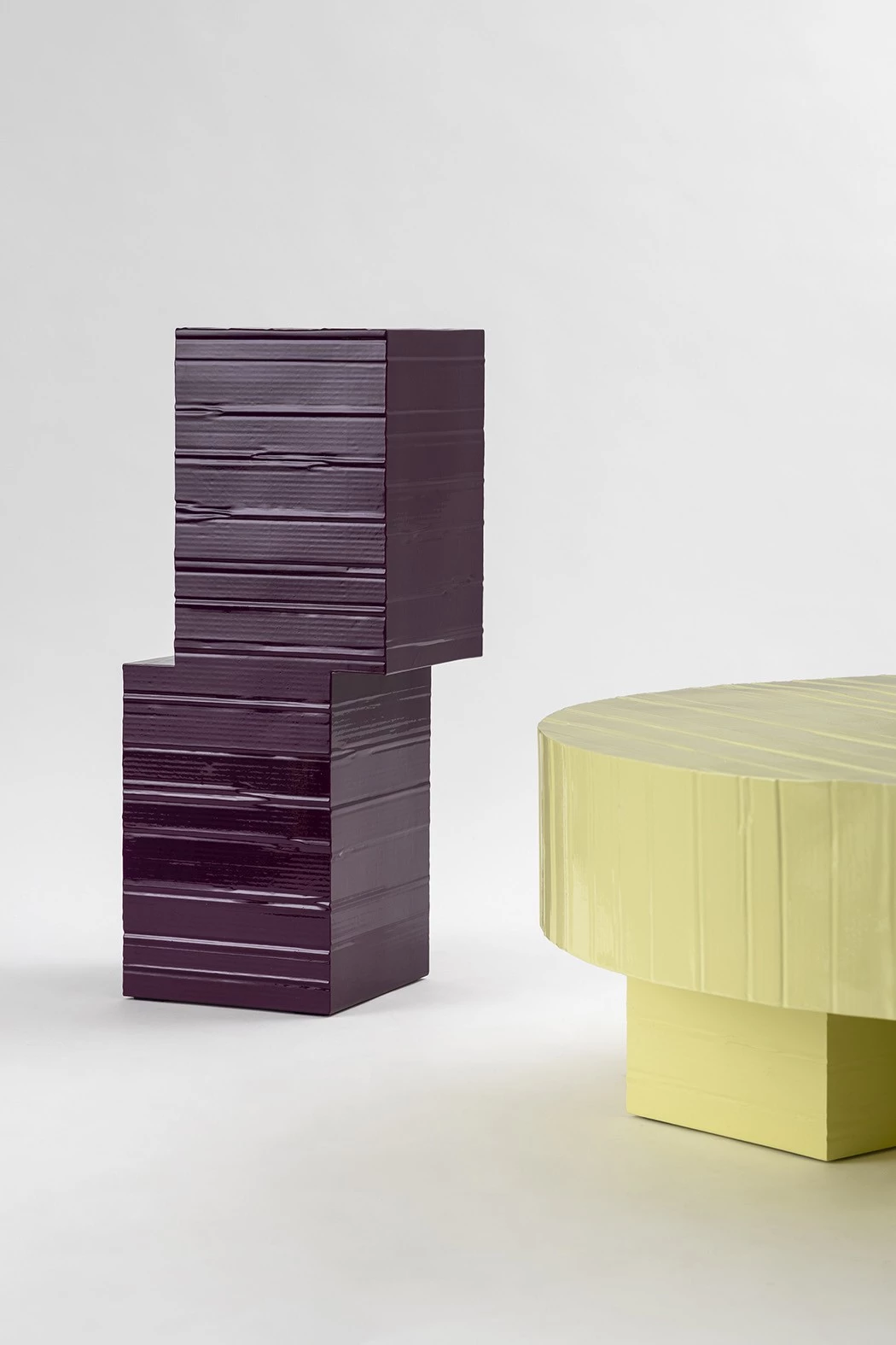 Jello High Side Table - Marco Campardo - Side table - Galerie kreo