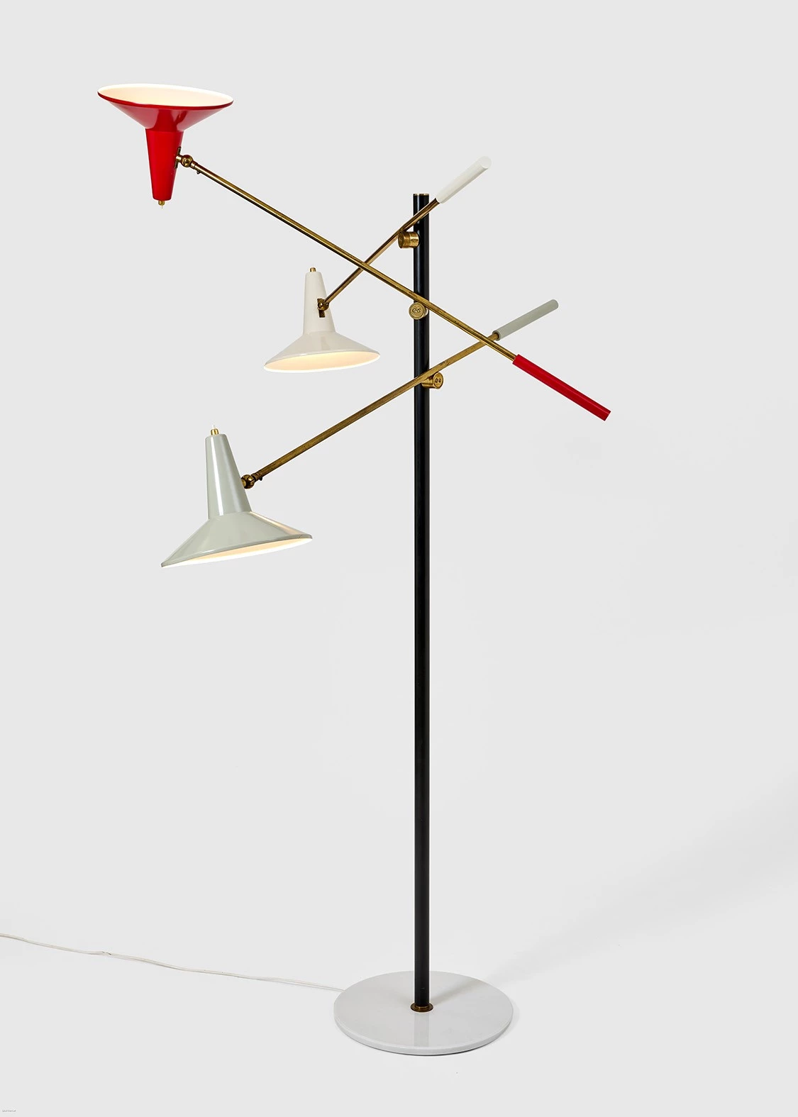 Floor light (red & white) - Anonymous - Floor light - Galerie kreo