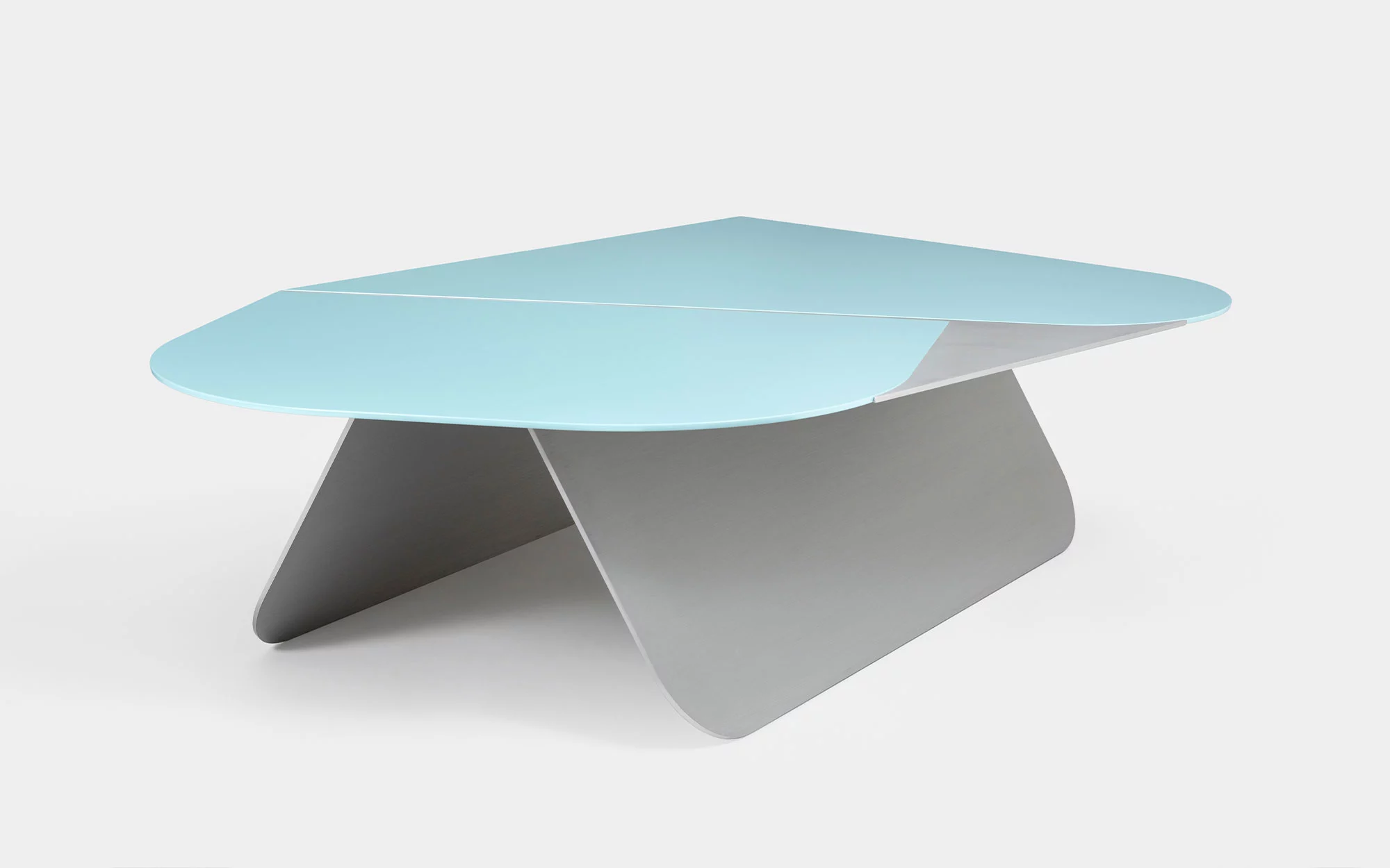 Large DB Coffee Table - Pierre Charpin - Mirror - Galerie kreo