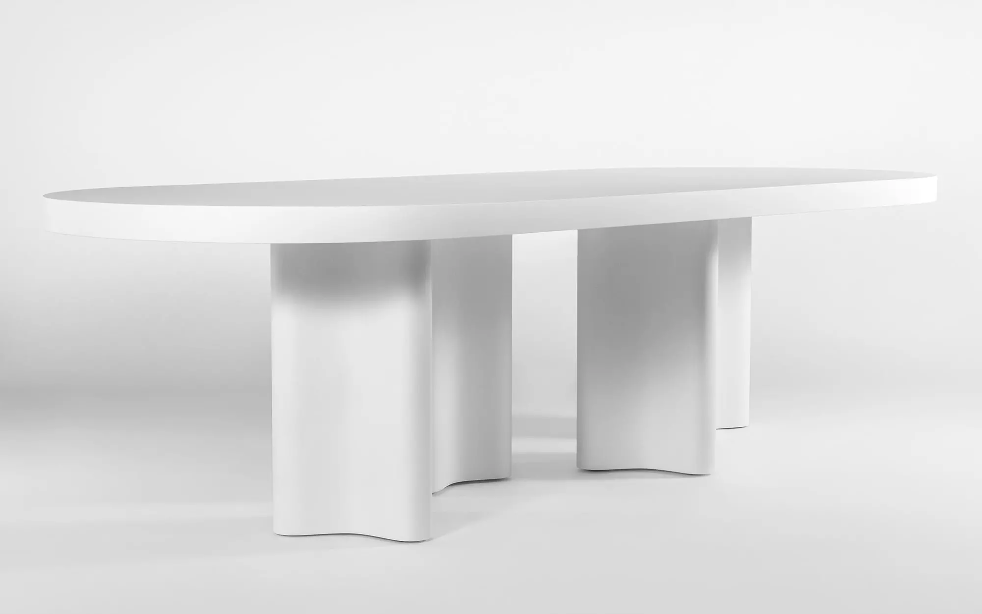 Azo oval table - François Bauchet - Side table - Galerie kreo