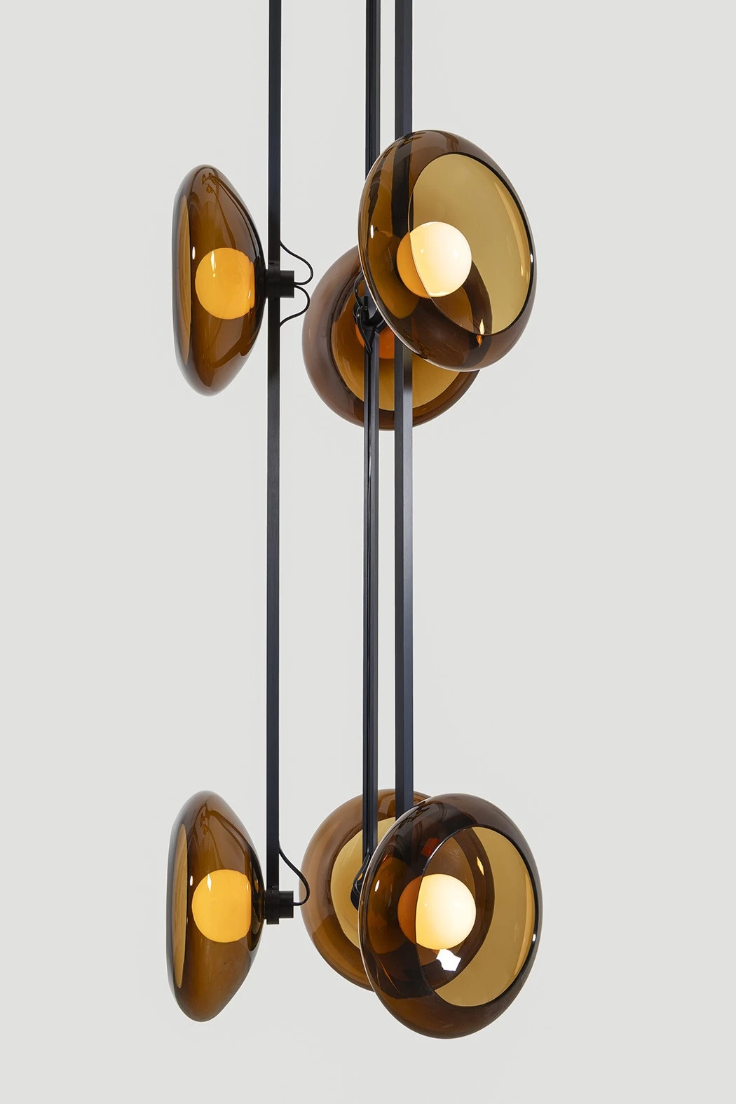 Clair-obscur MULTIPLE AMBER - Ronan Bouroullec - Ceiling light - Galerie kreo