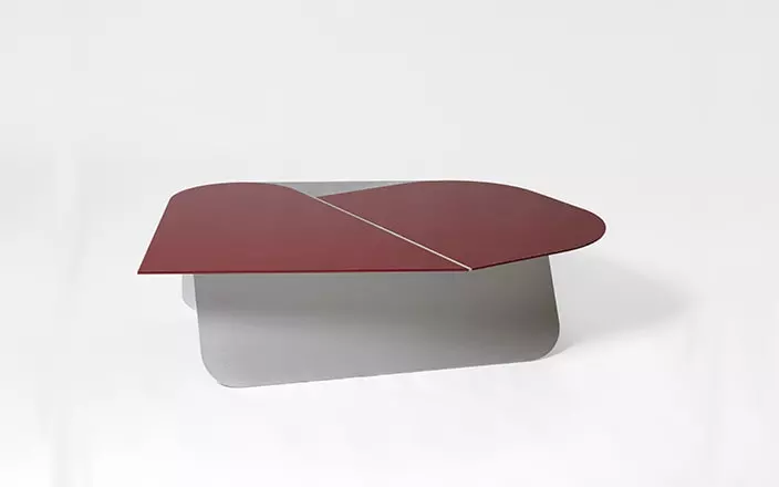 Large DB Coffee Table - Pierre Charpin - Mirror - Galerie kreo