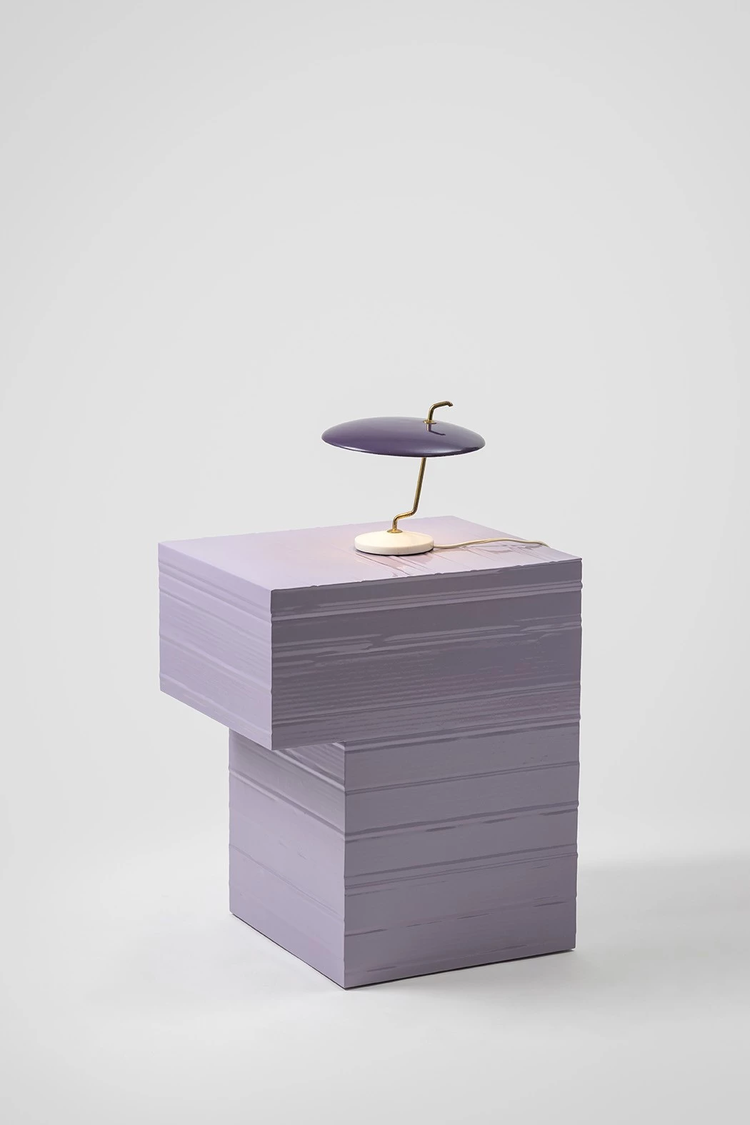 Jello Side Table L Rectangle - Marco Campardo - Side table - Galerie kreo