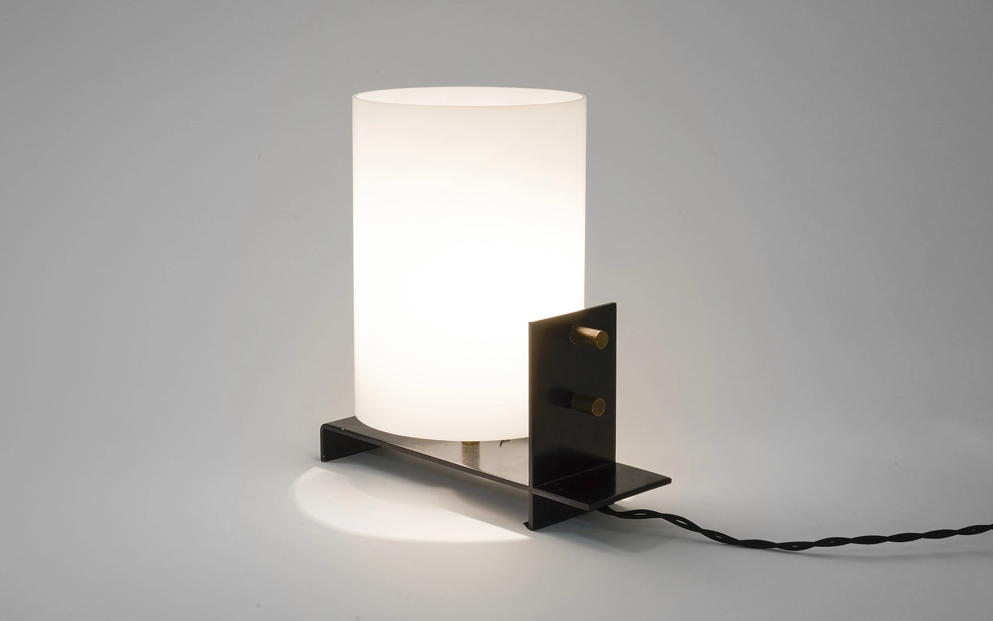 Lampe perspex & metal - Georges Frydman - Table light - Galerie kreo