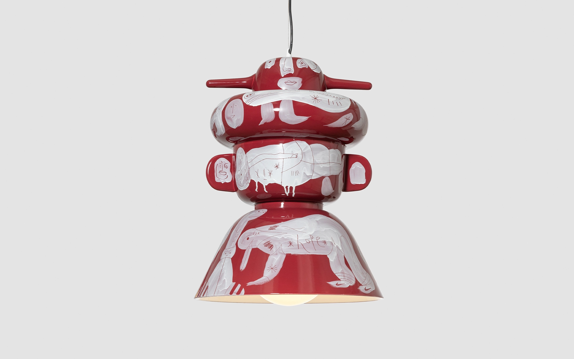 Lucerna Voluta - Jaime Hayon - Pendant light - Galerie kreo