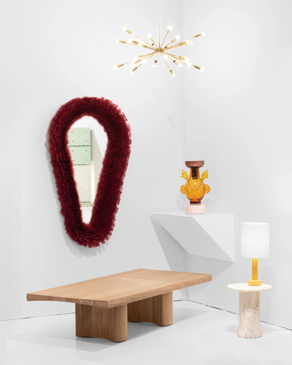 Lampe Or jaune - Elisabeth Garouste & Mattia Bonetti - Table light - Galerie kreo