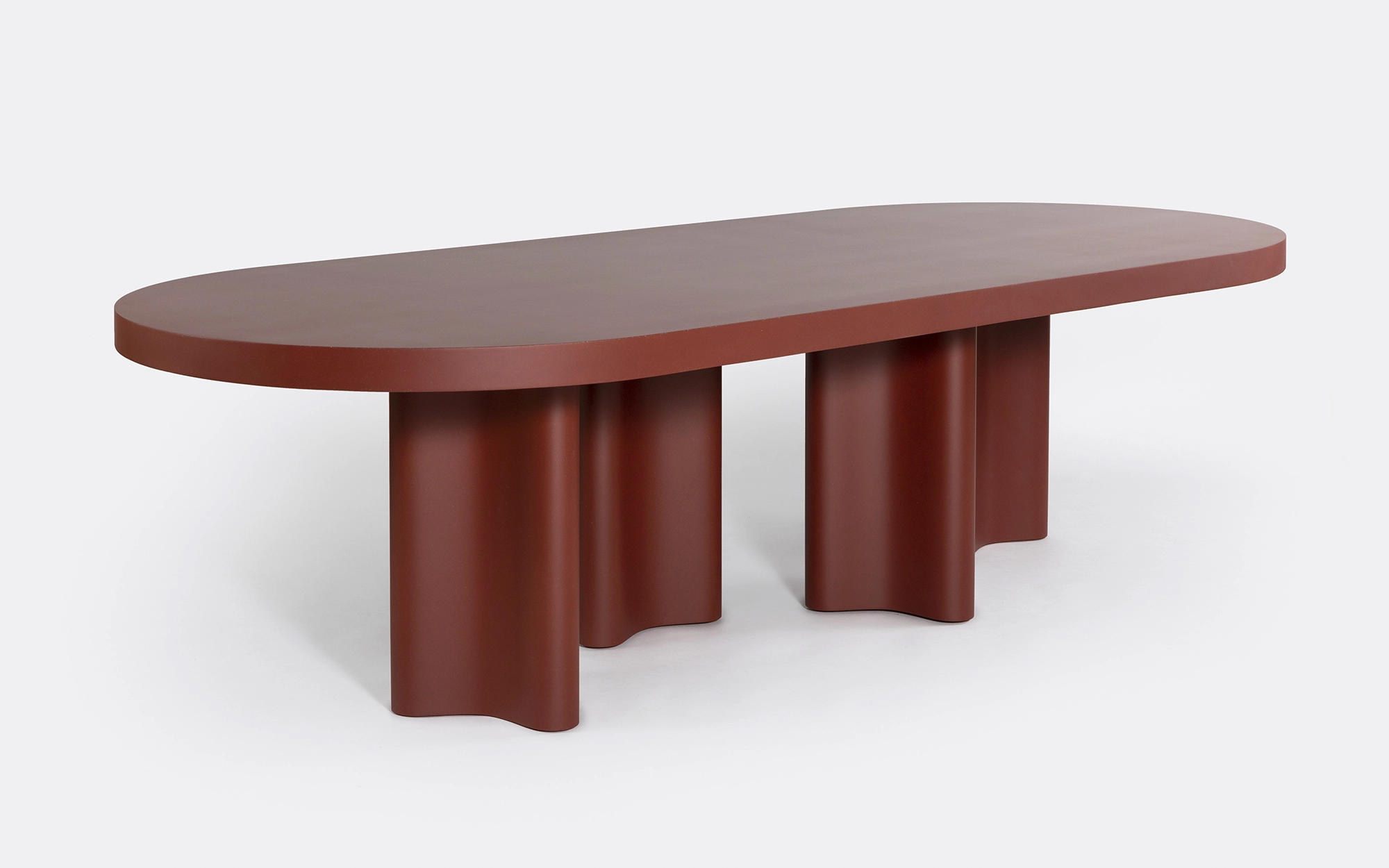 Azo oval table - François Bauchet - Table - Galerie kreo