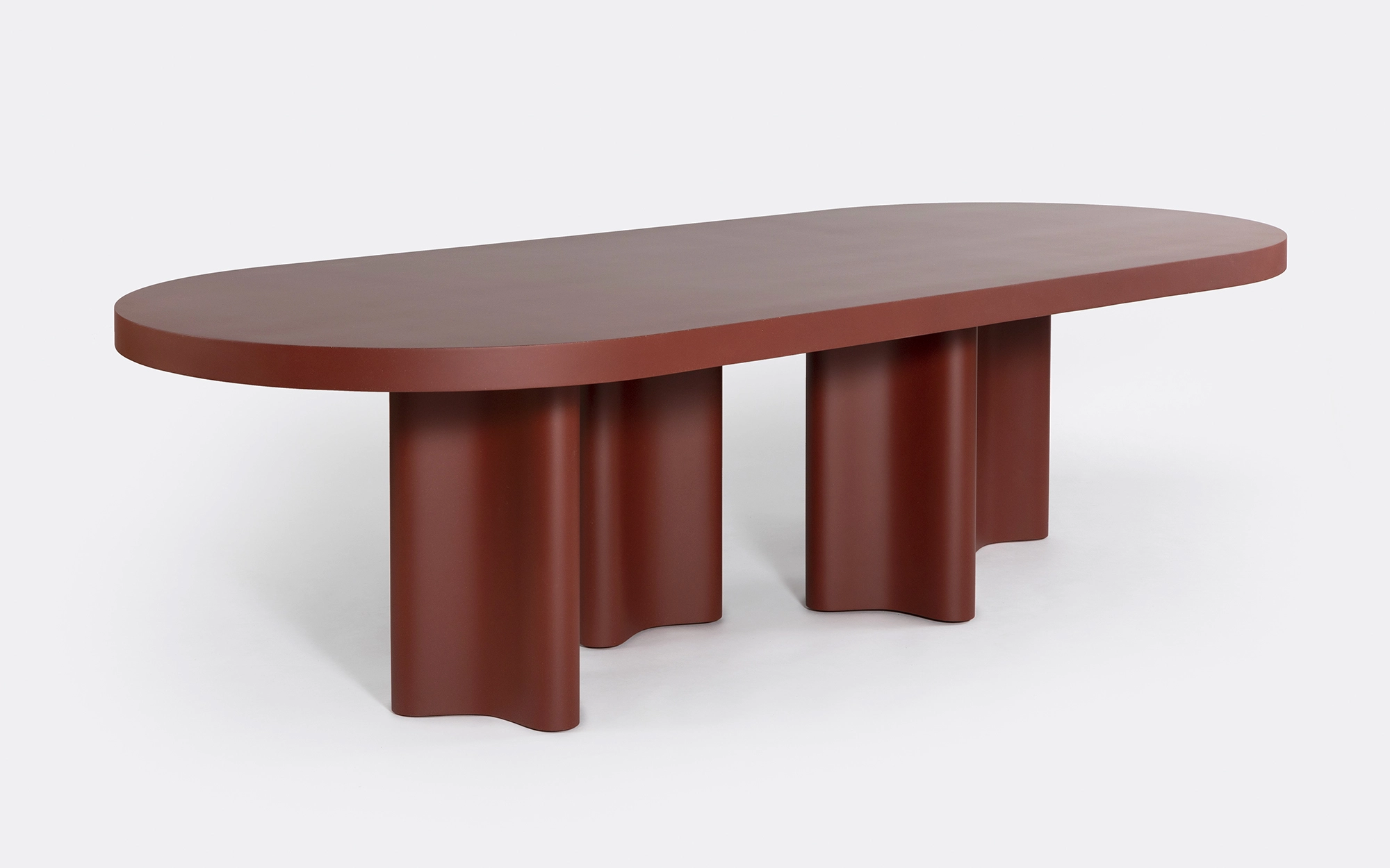 Azo oval table - François Bauchet - Bench - Galerie kreo