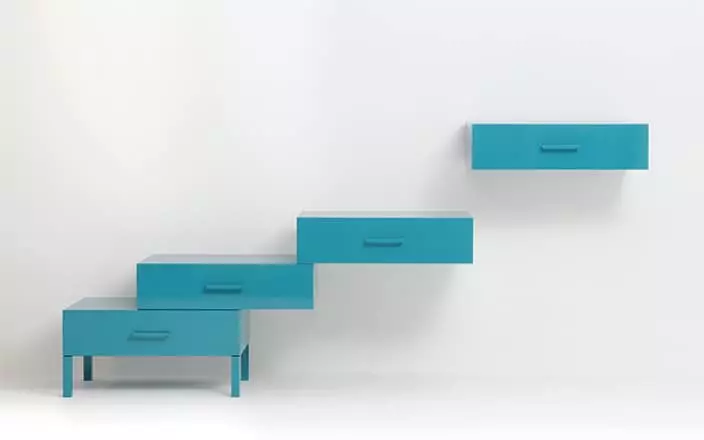 Divided Sideboard #2 - Front - storage sideboard- Galerie kreo