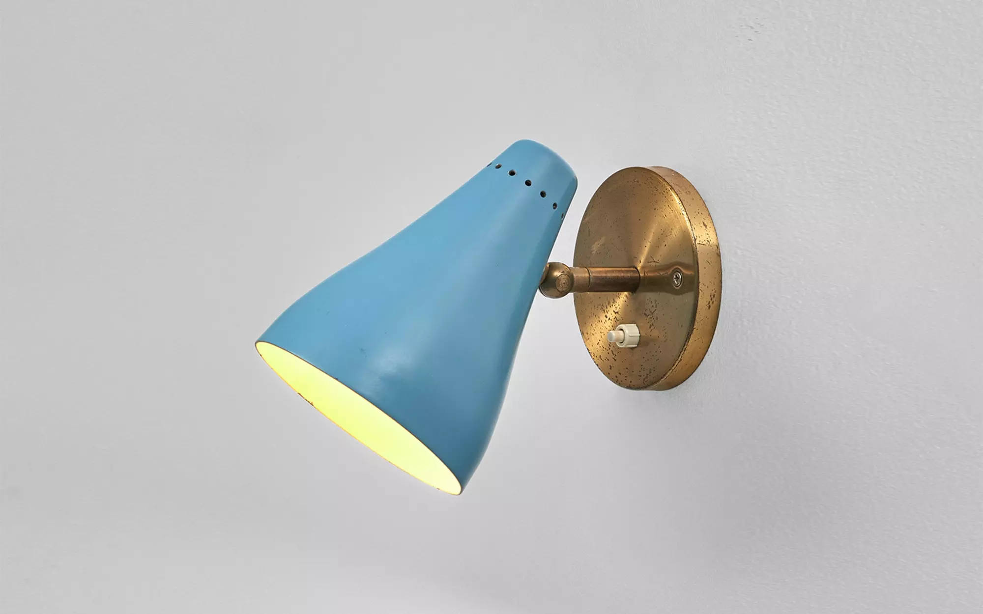 16c (blue) - Gino Sarfatti - Ceiling light - Galerie kreo