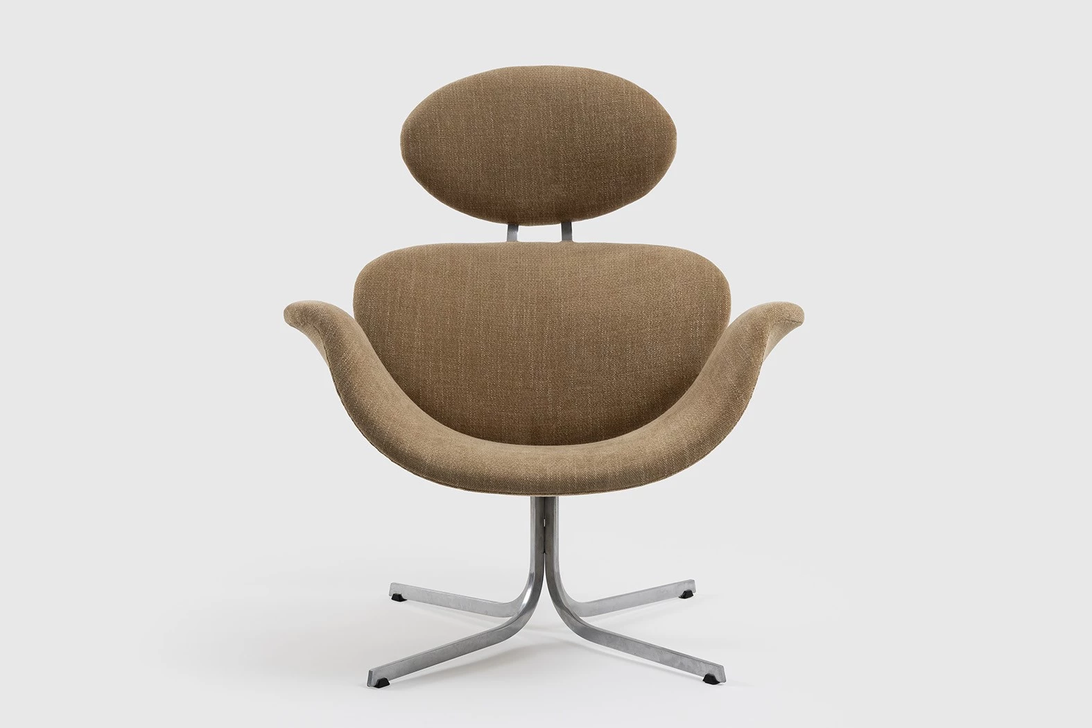 Armchair F551 (brown) - Pierre Paulin - Seating - Galerie kreo