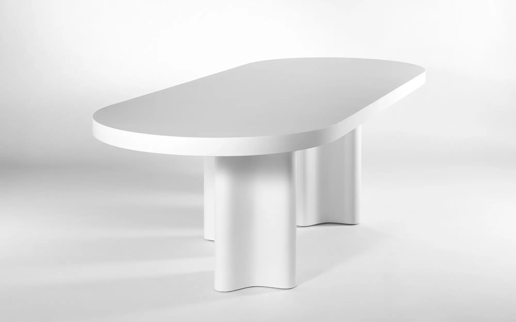 Azo oval table - François Bauchet - Table - Galerie kreo