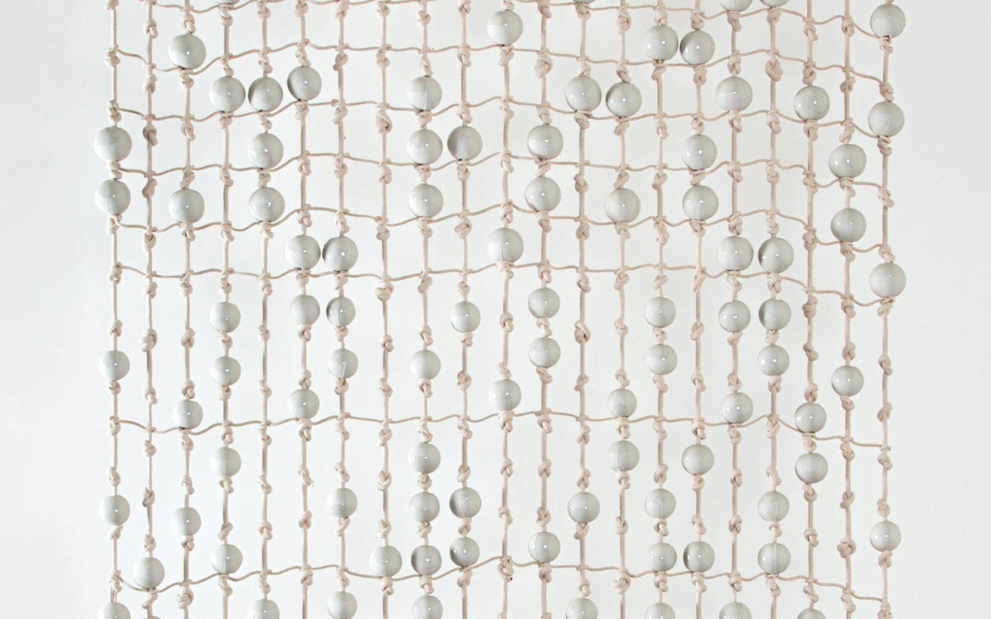 Knots and Beads Curtain - Hella Jongerius - Side table - Galerie kreo