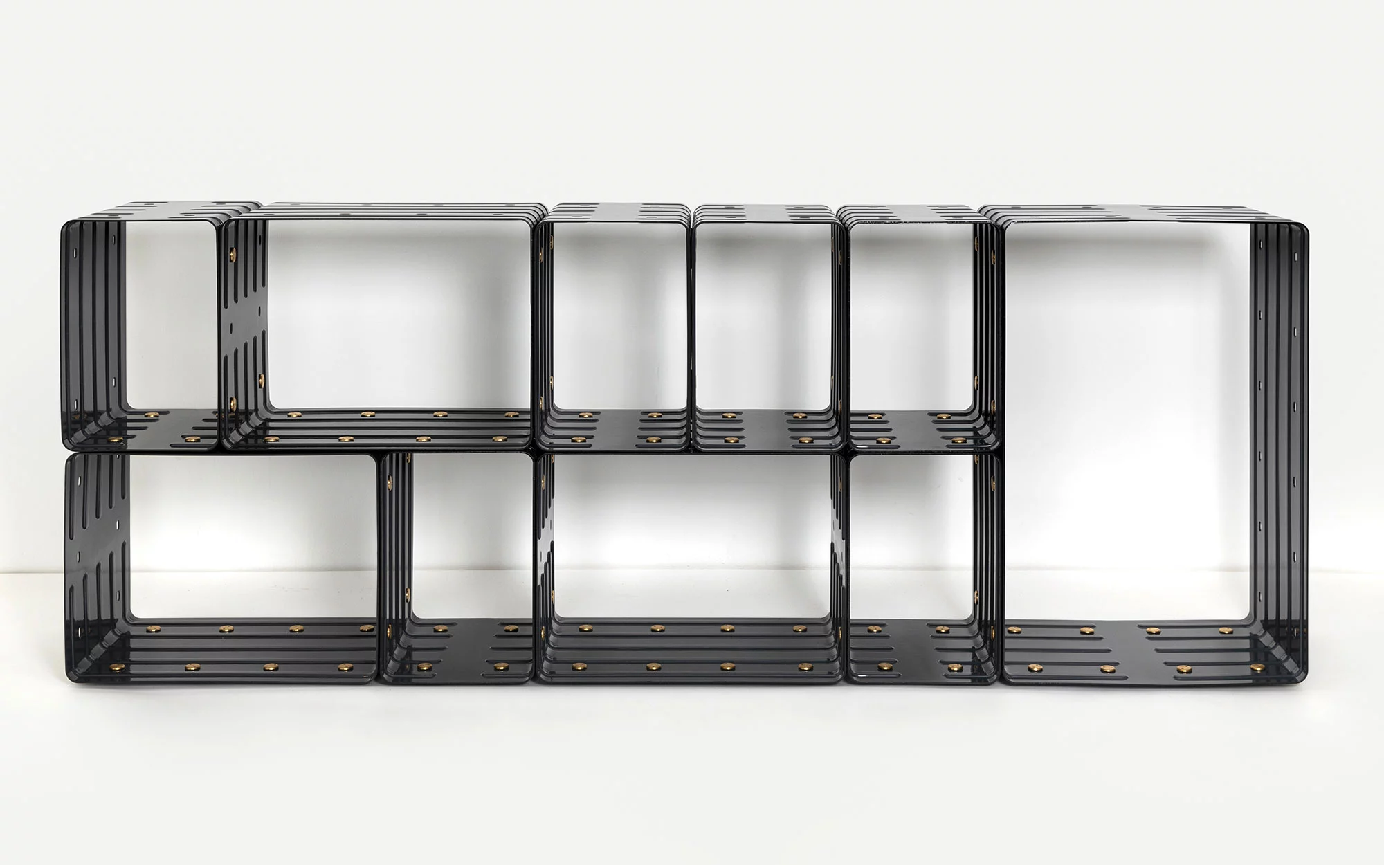 Quobus 1,3,6 monochromatic - Marc Newson - Bookshelf - Galerie kreo