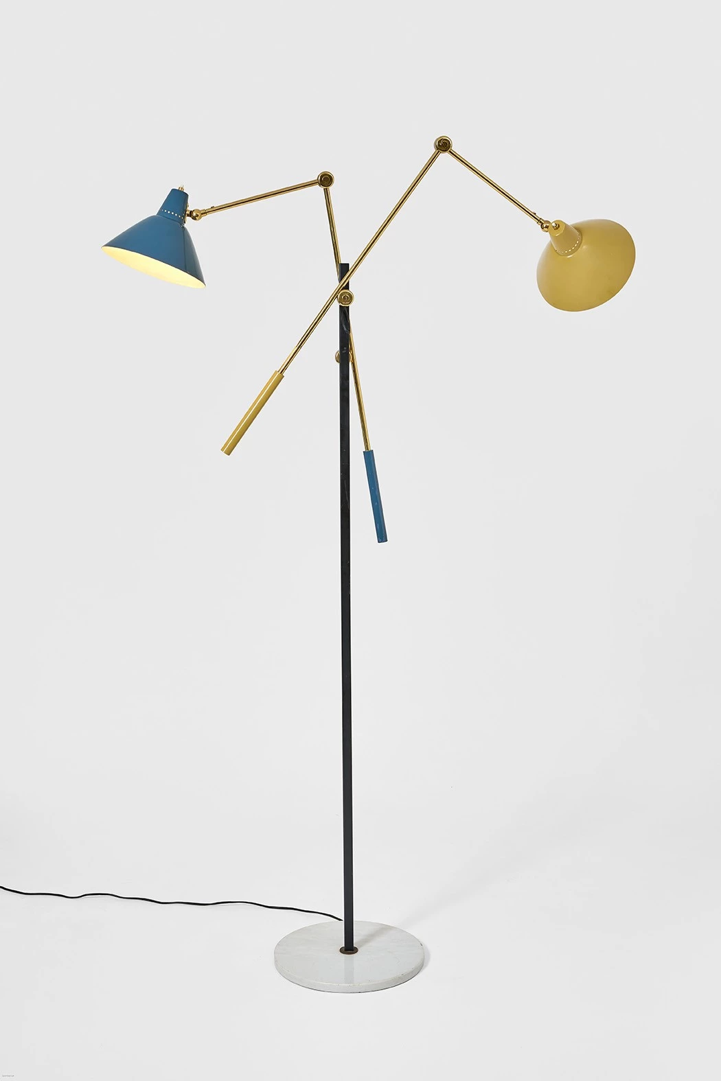 Floor light (blue & yellow) - Anonymous - Floor light - Galerie kreo