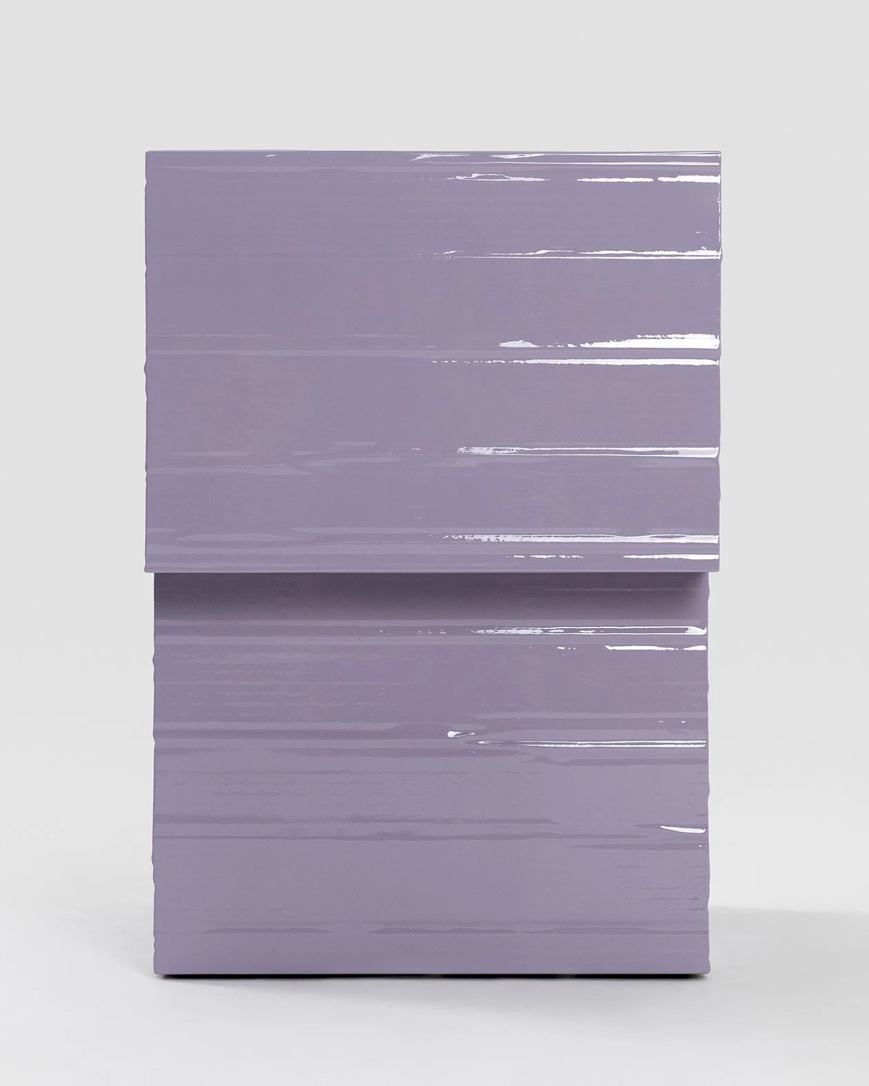 Jello Side Table S Square - Marco Campardo - Side table - Galerie kreo