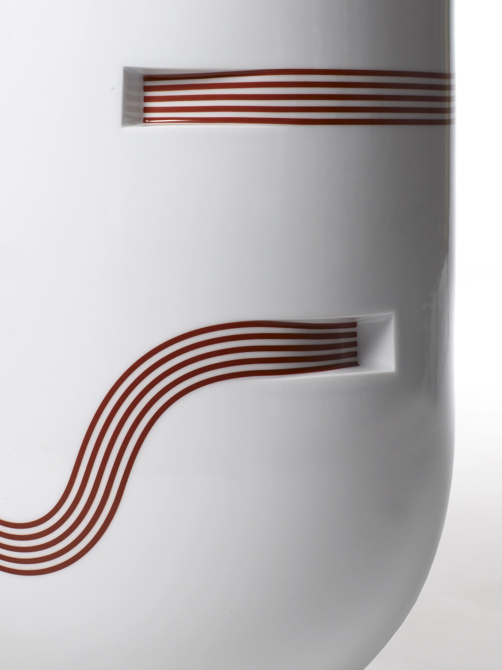 Ruban Vase Red - Pierre Charpin - Vase - Galerie kreo