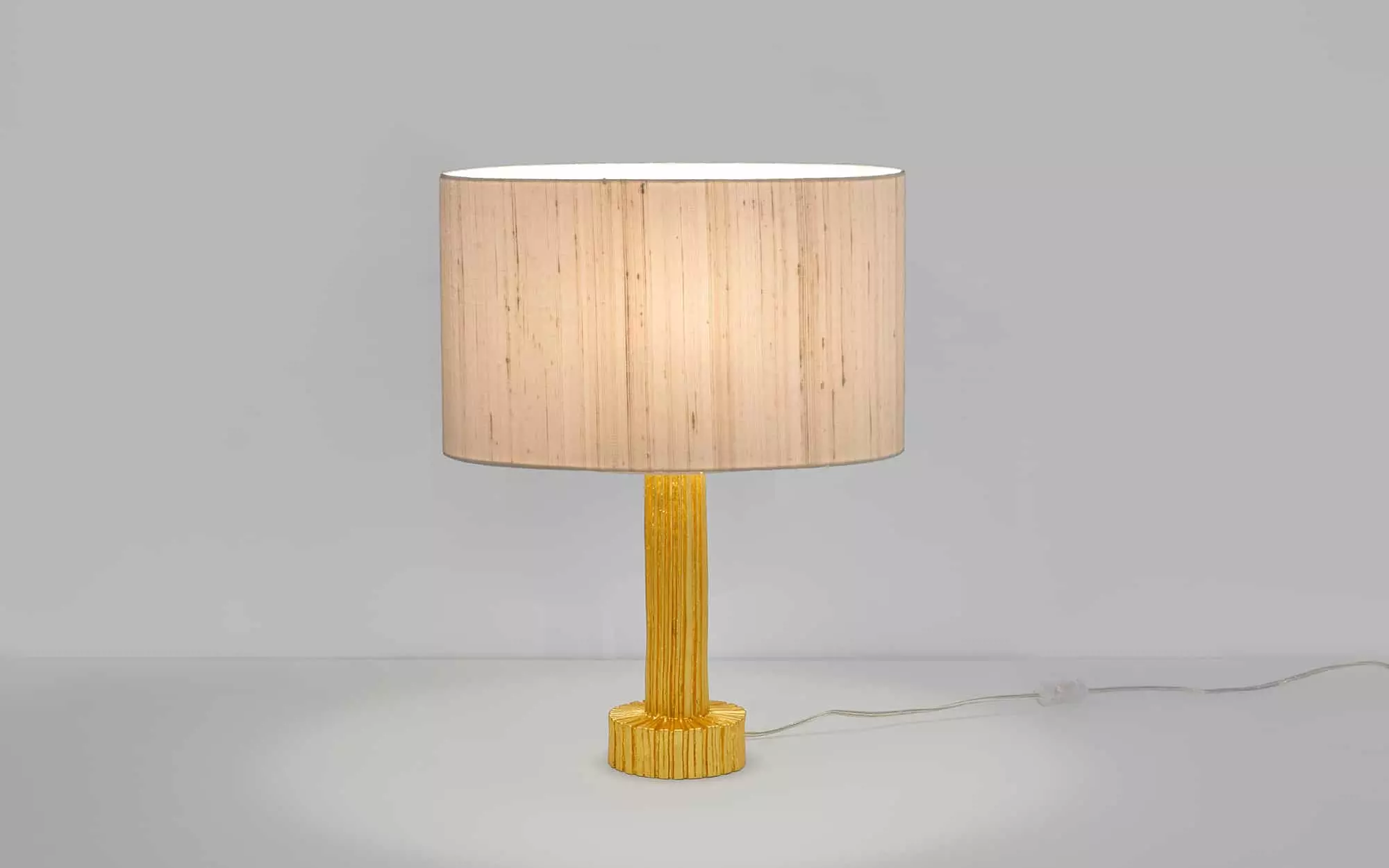 Lampe Or jaune - Elisabeth Garouste & Mattia Bonetti - .