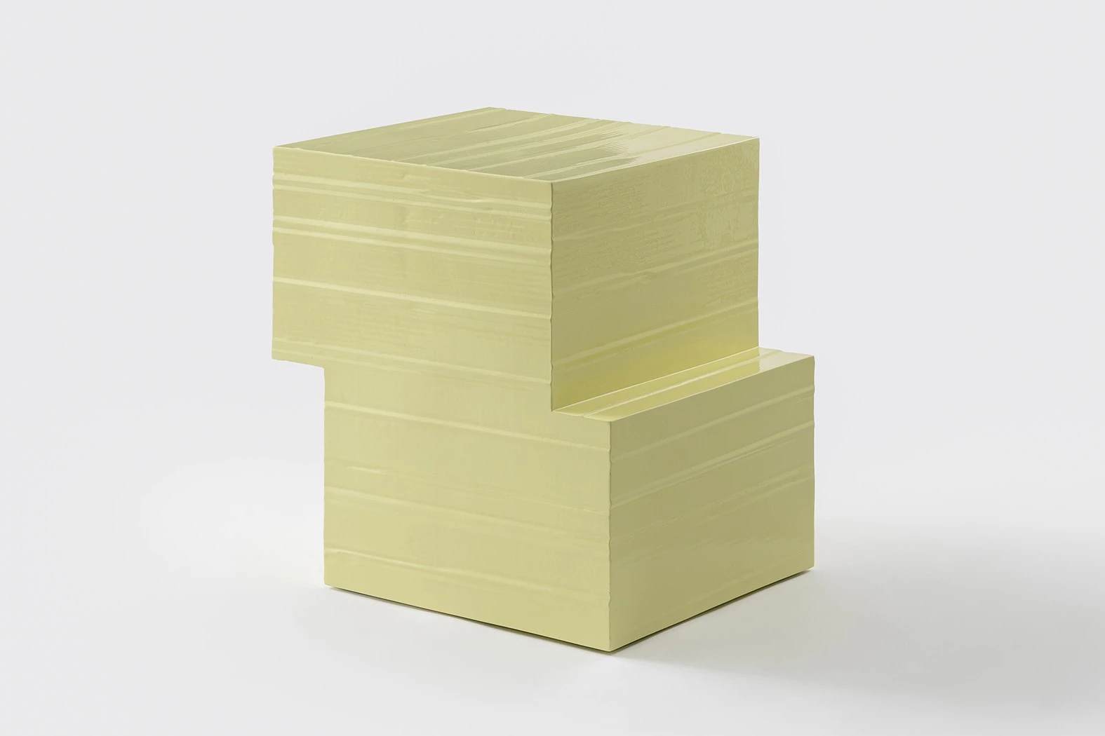 Jello Side Table S Square - Marco Campardo - Side table - Galerie kreo