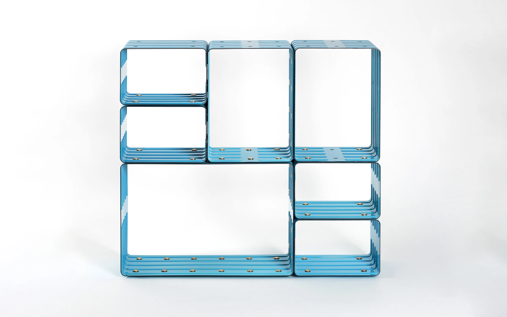 Quobus 1,2,4 monochromatic - Marc Newson - Bookshelf - Galerie kreo