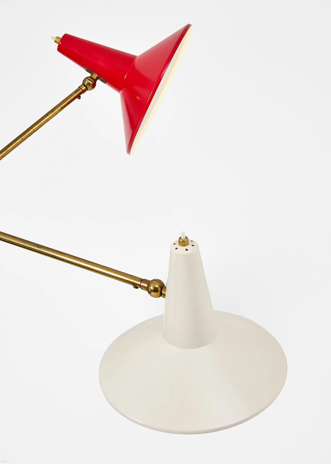Floor light (red & white) - Anonymous - Floor light - Galerie kreo