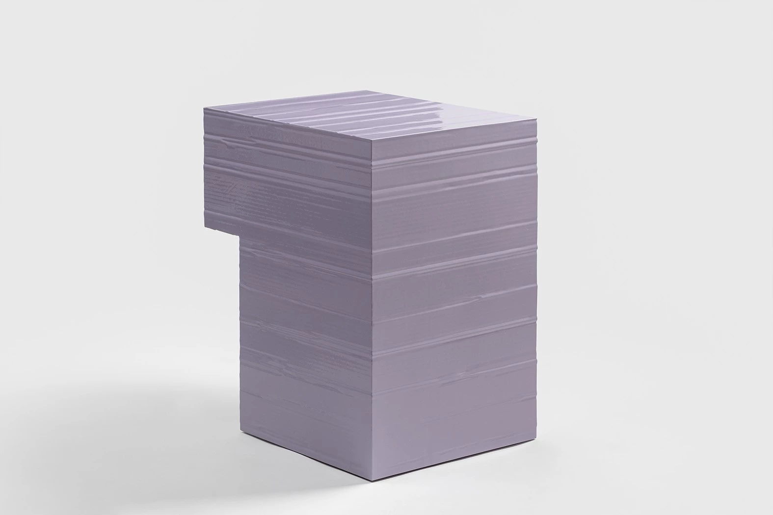 Jello Side Table L Rectangle - Marco Campardo - Side table - Galerie kreo