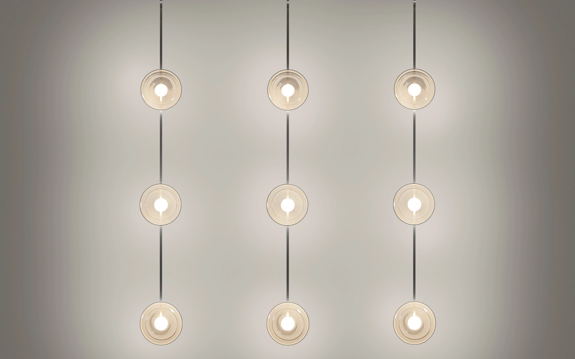 Clair-obscur MULTIPLE CLEAR - Ronan Bouroullec - Ceiling light - Galerie kreo