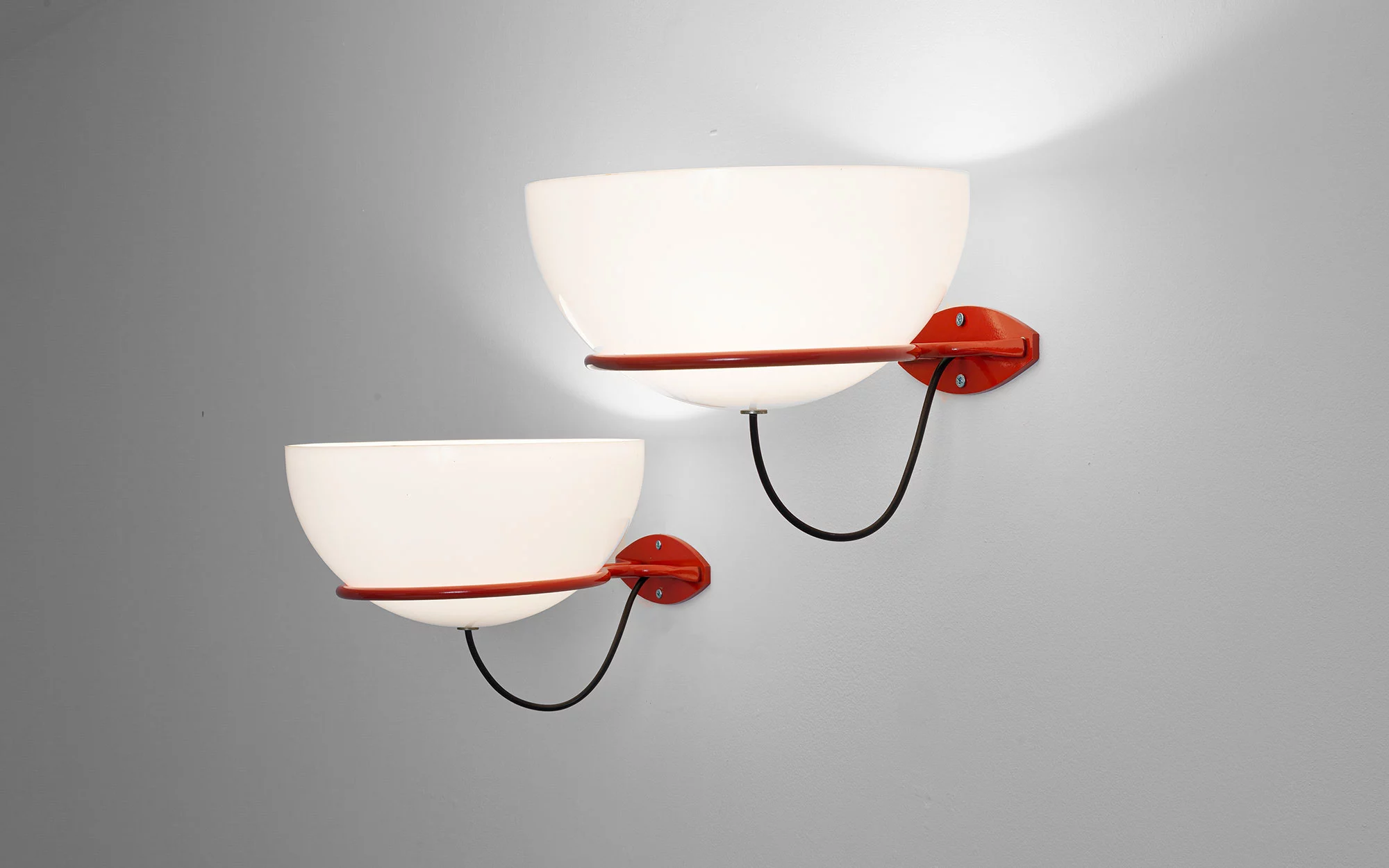 2/2 PX (red) - Gino Sarfatti - Wall light - Galerie kreo